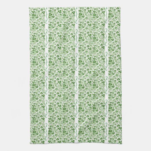 Saint Patrick's Day Kitchen Hand Towel Theedoek (Verticaal)