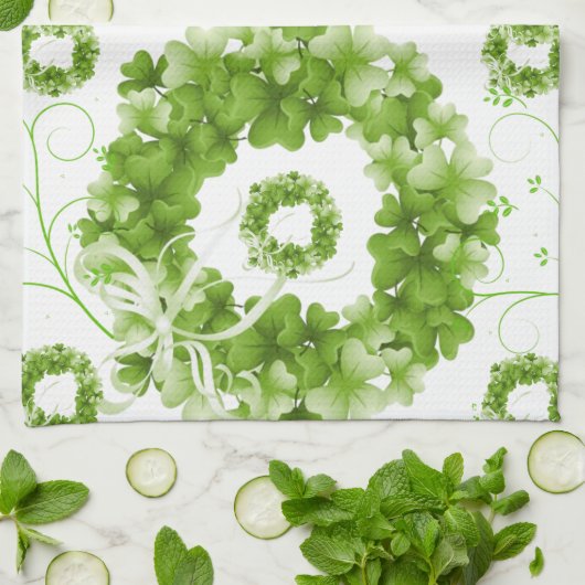 Saint Patrick's Day Kitchen Hand Towel Theedoek (Gevouwen)