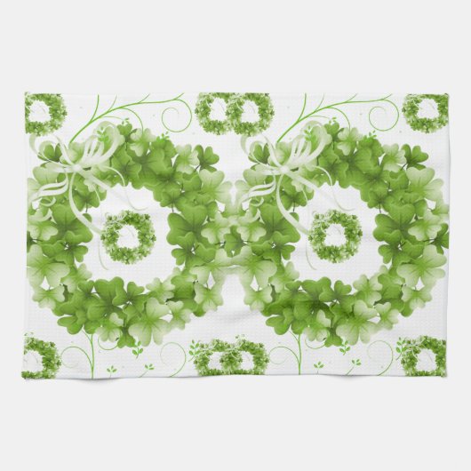 Saint Patrick's Day Kitchen Hand Towel Theedoek (Horizontaal)
