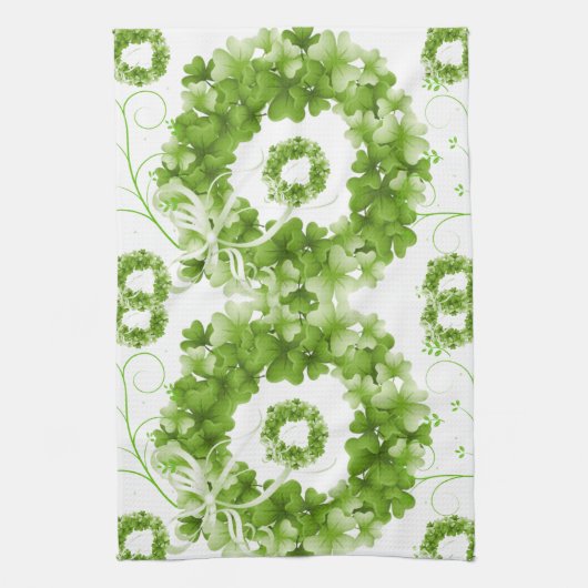 Saint Patrick's Day Kitchen Hand Towel Theedoek (Verticaal)