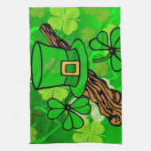 Saint Patrick's Day Kitchen Hand Towel Theedoek (Verticaal)