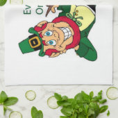 Saint Patrick's Day Kitchen Hand Towel Theedoek (Gevouwen)