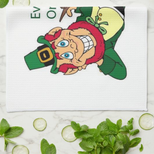 Saint Patrick's Day Kitchen Hand Towel Theedoek (Gevouwen)