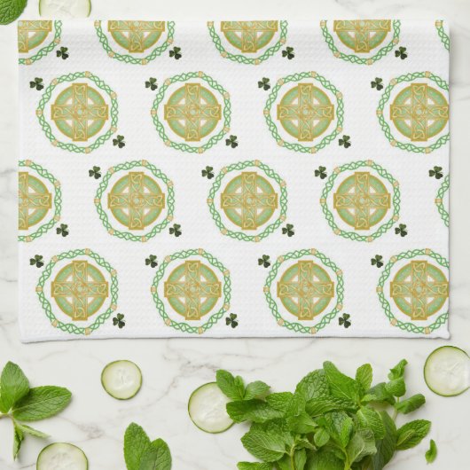Saint Patrick's Day Kitchen Hand Towel Theedoek (Gevouwen)