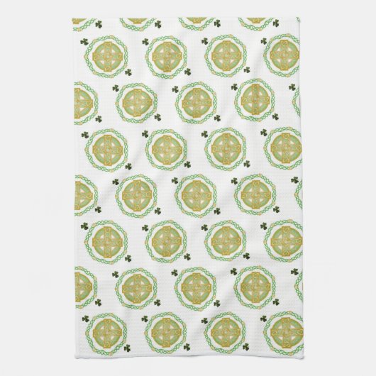 Saint Patrick's Day Kitchen Hand Towel Theedoek (Verticaal)