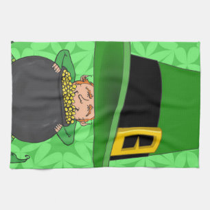 Saint Patrick's Day Kitchen Hand Towel Theedoek