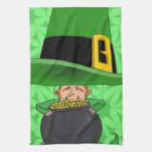 Saint Patrick's Day Kitchen Hand Towel Theedoek (Verticaal)