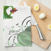 Saint Patrick's Day Kitchen Hand Towel Theedoek (Quarter Fold)