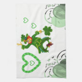 Saint Patrick's Day Kitchen Hand Towel Theedoek (Verticaal)