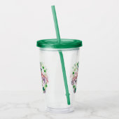 Saint Patrick's Day klaver anime meisje Acryl Drinkbeker (Links)