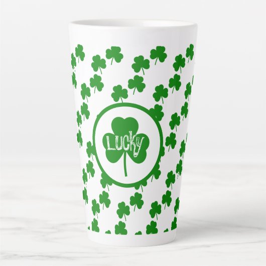 Saint Patricks Day Latte Mok (Voorkant)