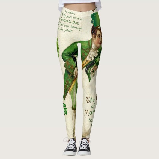 Saint Patrick's Day Leggings (Voorkant)