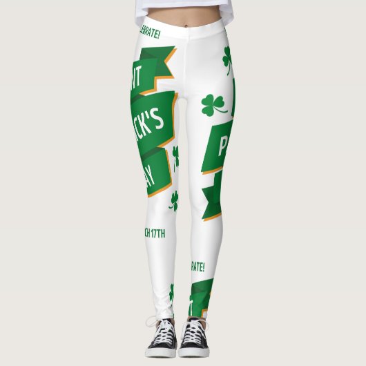 Saint Patricks Day Leggings (Voorkant)