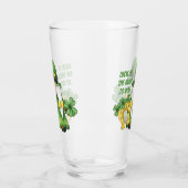 Saint Patrick's Day leprechaun beer Glass Glas (Links)