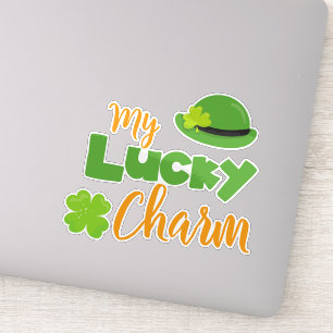 Saint Patrick's Day, Leprechaun Pet, Lucky Charm Sticker