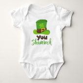 Saint Patrick's Day, Leprechaun Pet, You Shamrock Romper (Voorkant)