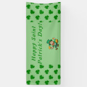 Saint Patrick's Day leprechaun Spandoek (Verticaal)