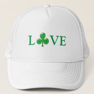 Saint Patrick's Day Liefde Groene Klaver Shamrock Trucker Pet
