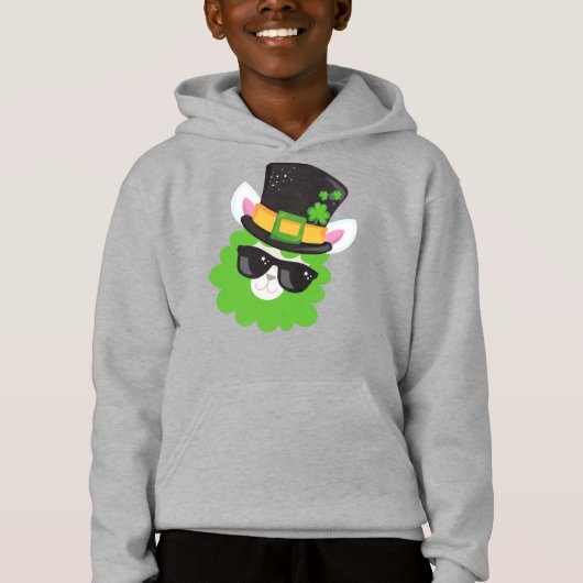 Saint Patrick's Day, Llama, Alpaca, Pet Leprechaun (Voorkant)