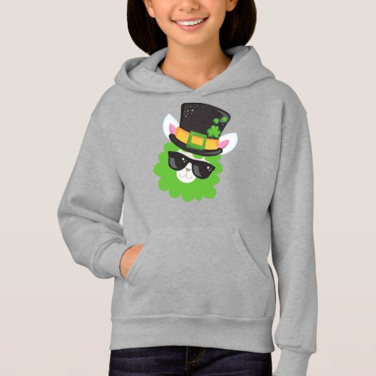 Saint Patrick's Day, Llama, Alpaca, Pet Leprechaun (Voorkant)