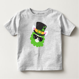 Saint Patrick's Day, Llama, Alpaca, Pet Leprechaun Kinder Shirts