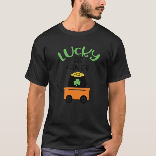 Saint Patrick's Day Luck o' the Irish Paddy's Day  T-shirt (Voorkant)