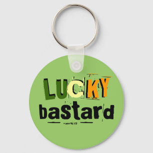 Saint Patrick's Day Lucky Bastard Sleutelhanger