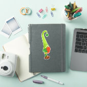 Saint Patrick's Day, Lucky Clovers, Cute Gnome Sticker (iPad Cover)
