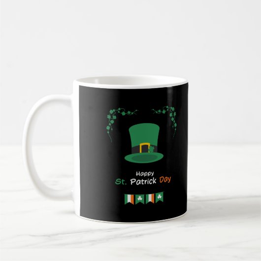 Saint Patricks Day Lucky Irish - Funny Lucky Irish Koffiemok (Links)