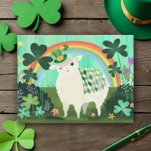 Saint Patrick's Day Lucky Lamb