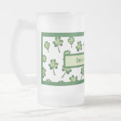Saint Patrick's Day Lucky Mok Frosted Beer Stein (Links)