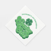 Saint Patrick's Day Lucky One Birthday Paper Napki Servet (Hoek)