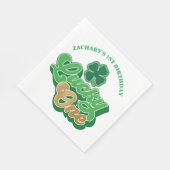 Saint Patrick's Day Lucky One Birthday Paper Napki Servet (Hoek)