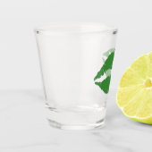 Saint Patrick's Day Lucky Shamrock Lips Irish Shot Glas (Links)
