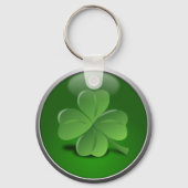 Saint Patrick's Day Lucky Shamrock Sleutelhanger (Voorkant)