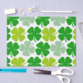 Saint Patrick's Day Lucky Shamrock Tissuepapier (Craft)