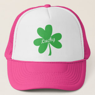Saint Patrick's Day Lucky Shamrock Trucker Pet