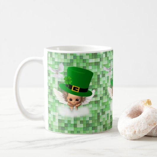 Saint Patrick's Day Mok (Met donut)
