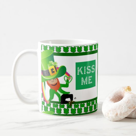 Saint Patrick's Day Mok (Met donut)