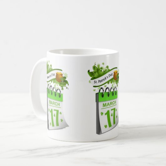 Saint Patrick's Day Mok (Voorkant links)
