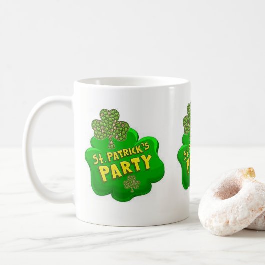 Saint Patrick's Day Mok (Met donut)