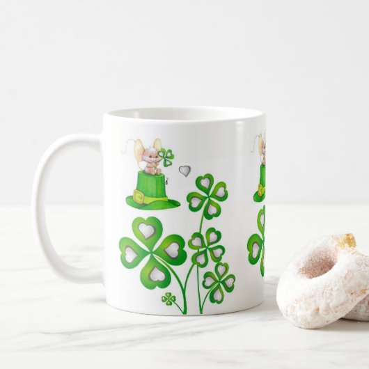 Saint Patrick's Day Mok (Met donut)