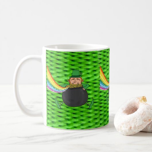 Saint Patrick's Day Mok (Met donut)