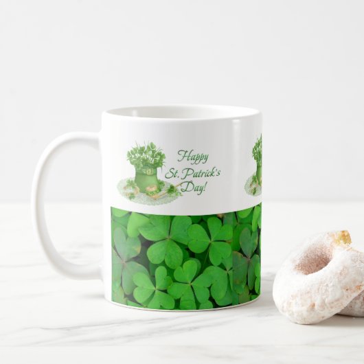 Saint Patrick's Day Mok (Met donut)