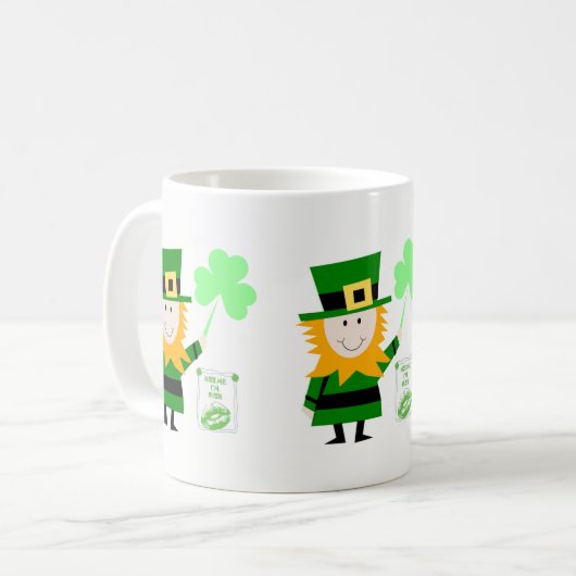 Saint Patrick's Day Mok (Voorkant links)