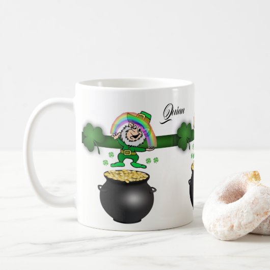 Saint Patrick's Day Mok (Met donut)