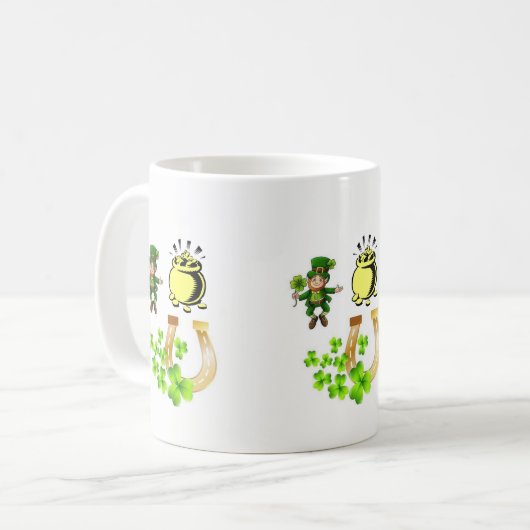 Saint Patrick's Day Mok (Voorkant links)