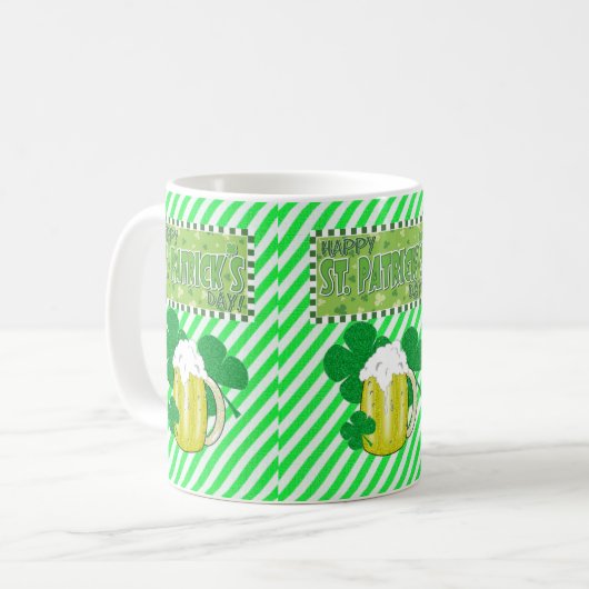 Saint Patrick's Day Mok (Voorkant links)