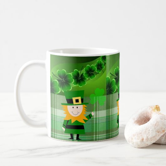 Saint Patrick's Day Mok (Met donut)