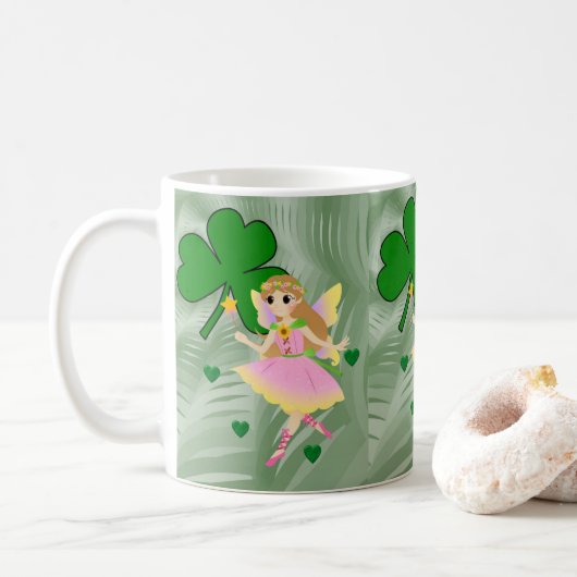 Saint Patrick's Day Mok Elf (Met donut)